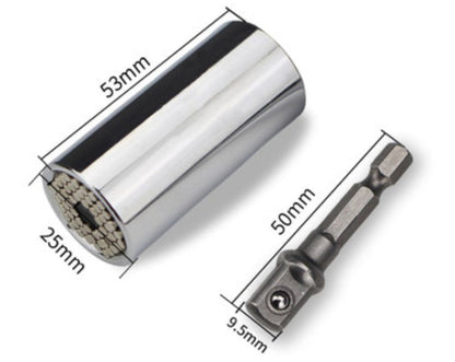 Versatile Adjustable Socket Wrench Set 7-19mm - Luxicro