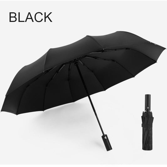 Compact Windproof Auto Open Umbrella - Luxicro