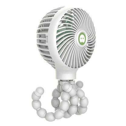 Portable Mini USB Desk Fan with Flexible Base