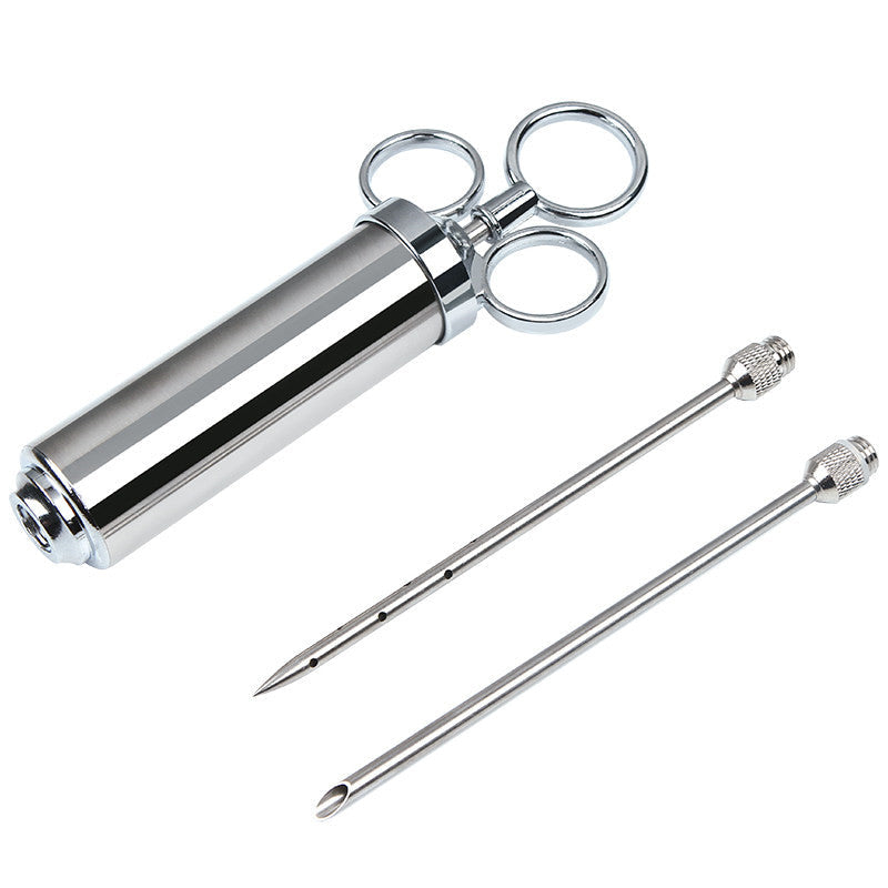 Heavy Duty Meat Injector Kit for BBQ and Grilling