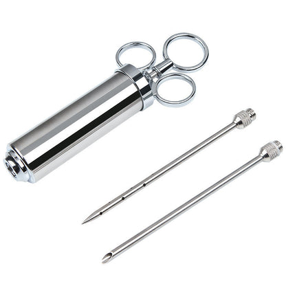 Heavy Duty Meat Injector Kit for BBQ and Grilling