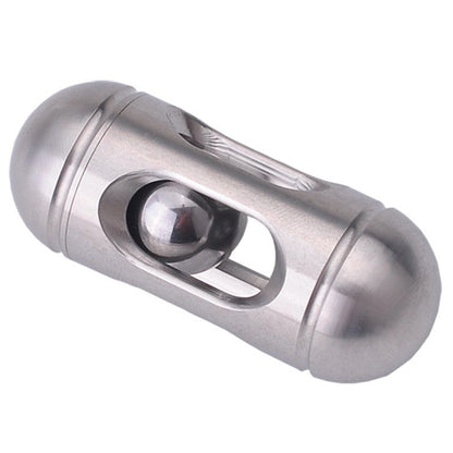 Compact Stainless Steel Fidget Spinner Toy