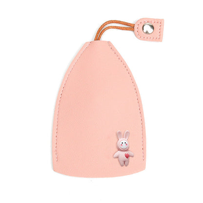 Vibrant Fruit Pattern Key Pouch