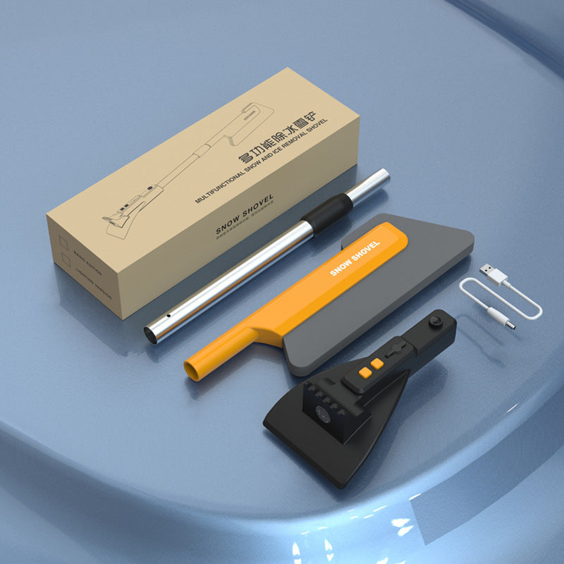 Premium Car Snow Remover and LED Ice Scraper - Luxicro