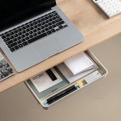 Compact Under Desk Slide Storage Organizer