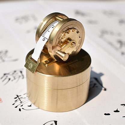 Compact Copper Retractable Sewing Tape Measure