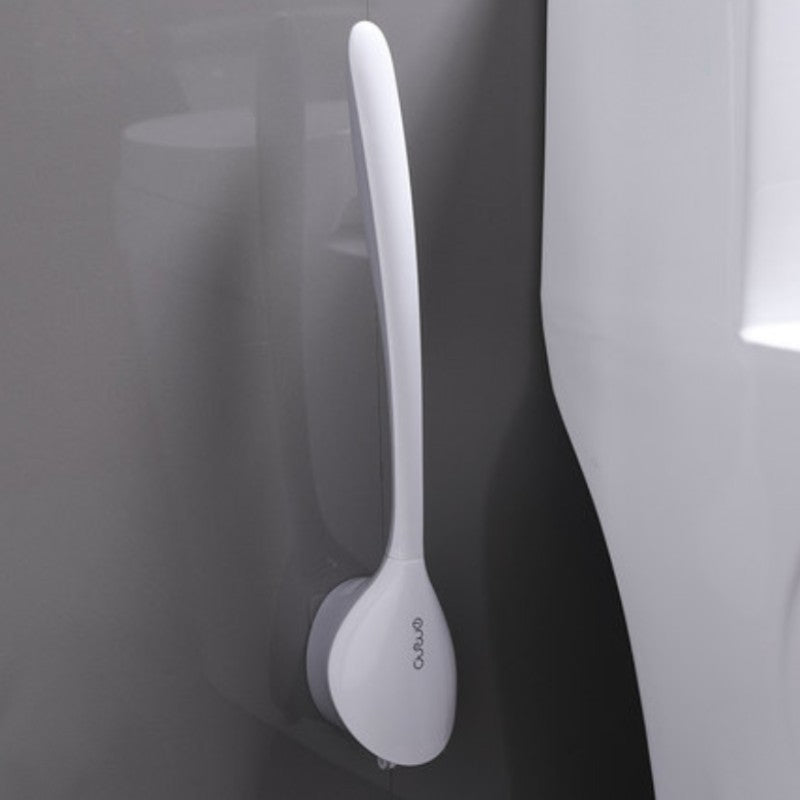Simple Toilet Brush with Wall Mounted Holder