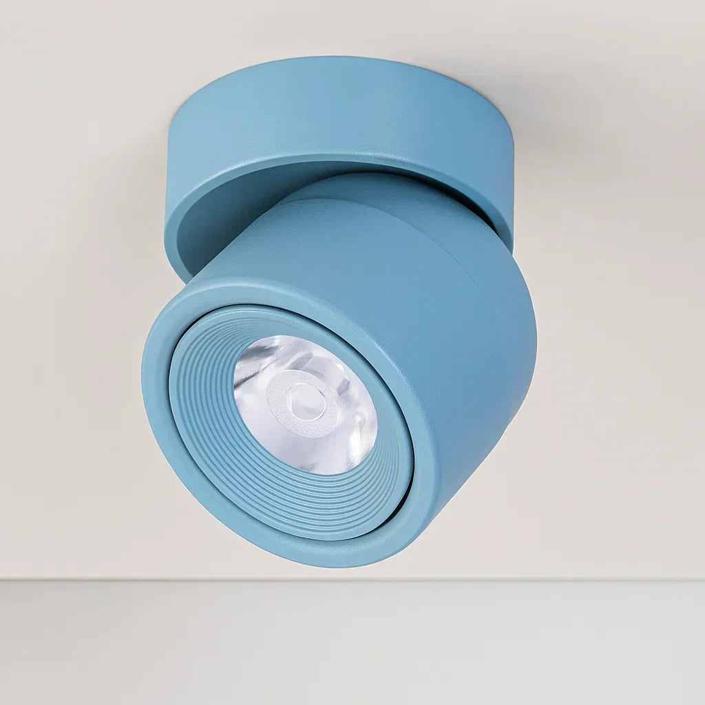Thin LED Adjustable Overhead Light Fixture