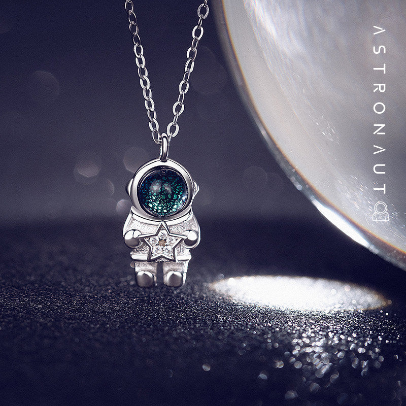 Sparkling Galaxy Pendant Necklace