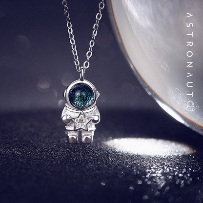 Sparkling Galaxy Pendant Necklace