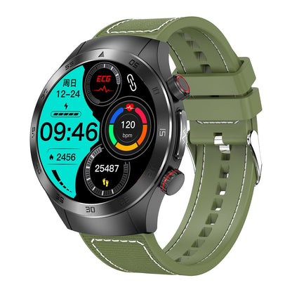 Advanced Smartwatch ECG Blood Pressure Oxygen Monitor