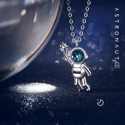 Sparkling Galaxy Pendant Necklace