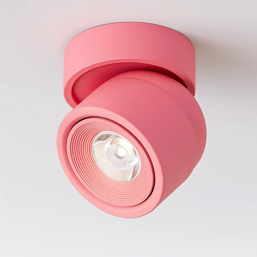 Thin LED Adjustable Overhead Light Fixture