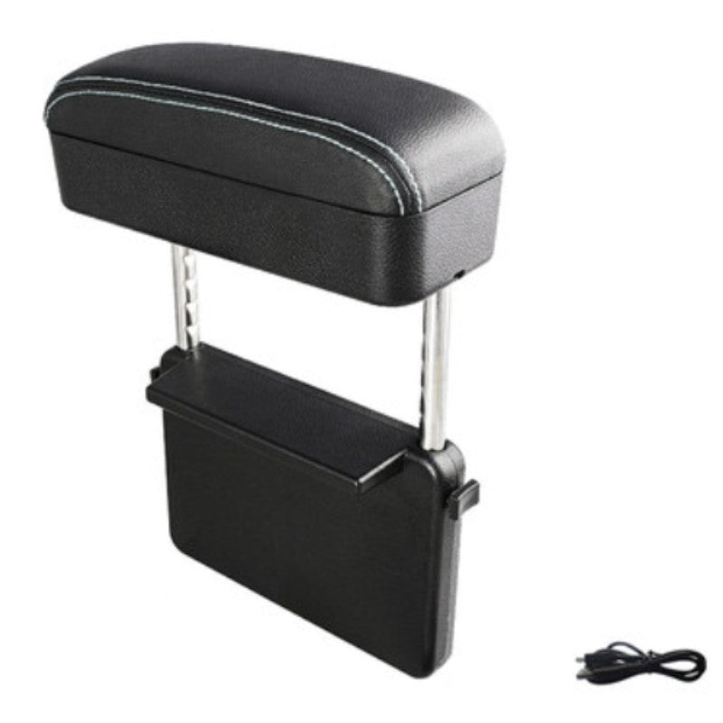 Car Organizer Console Storage Box with USB Charger