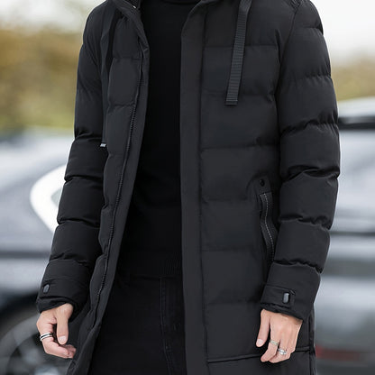 Warm Men's Parka Hooded Coat