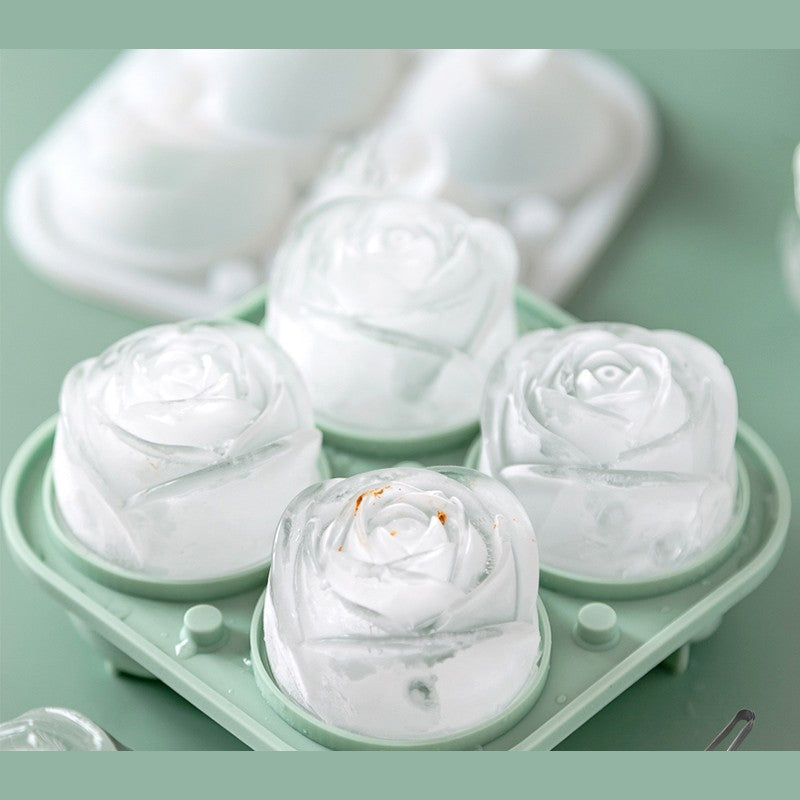 Colorful Floral Ice Cube Maker - Luxicro