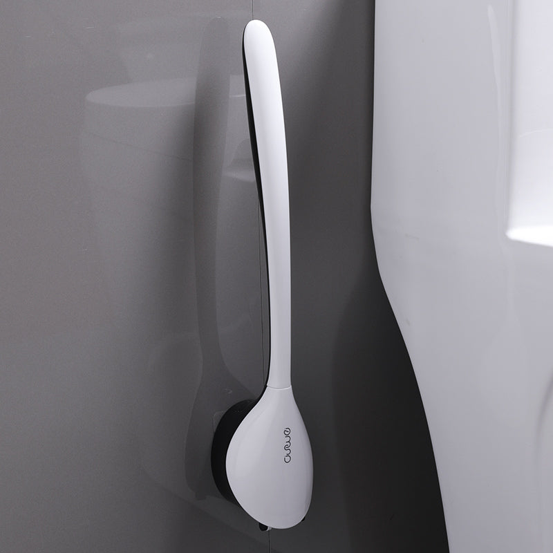 Simple Toilet Brush with Wall Mounted Holder - Luxicro