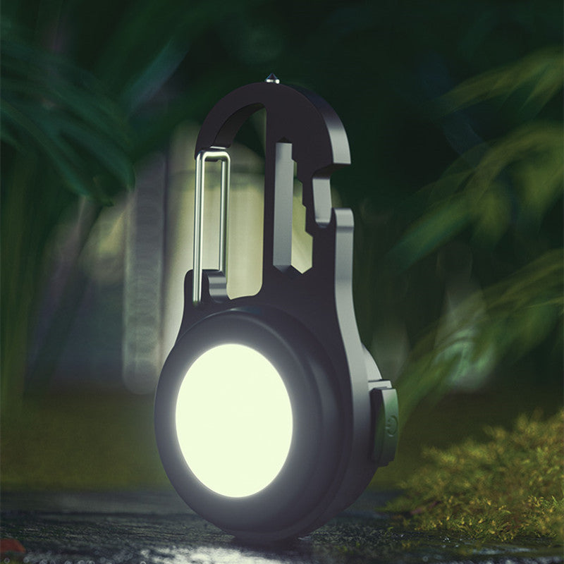 Compact Keychain LED Torch with Tools - Luxicro