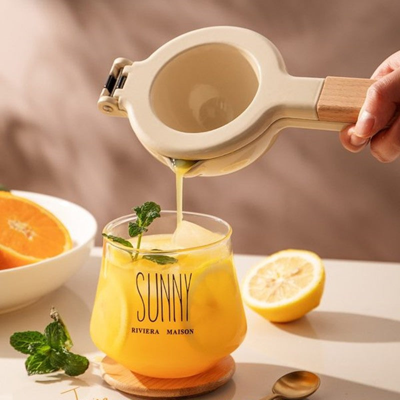 Simple Handheld Lemon Lime Juice Squeezer - Luxicro