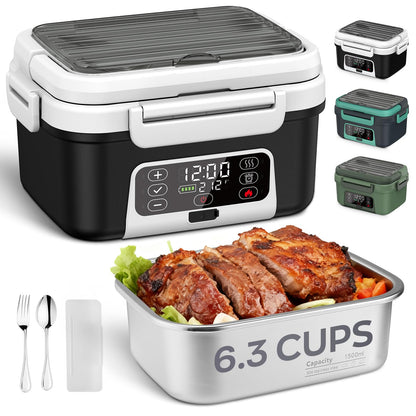 Insulated Thermal Lunch Container with Big Storage - Luxicro