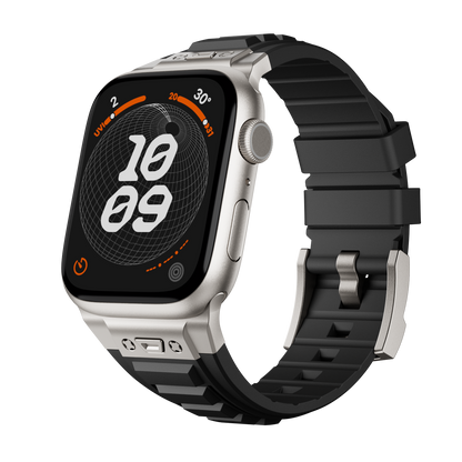 Durable Sport Silicone Apple Watch Band - Luxicro