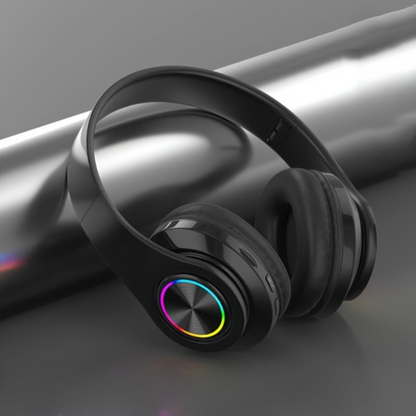 Cordless LED Illuminated Over Ear Headphones