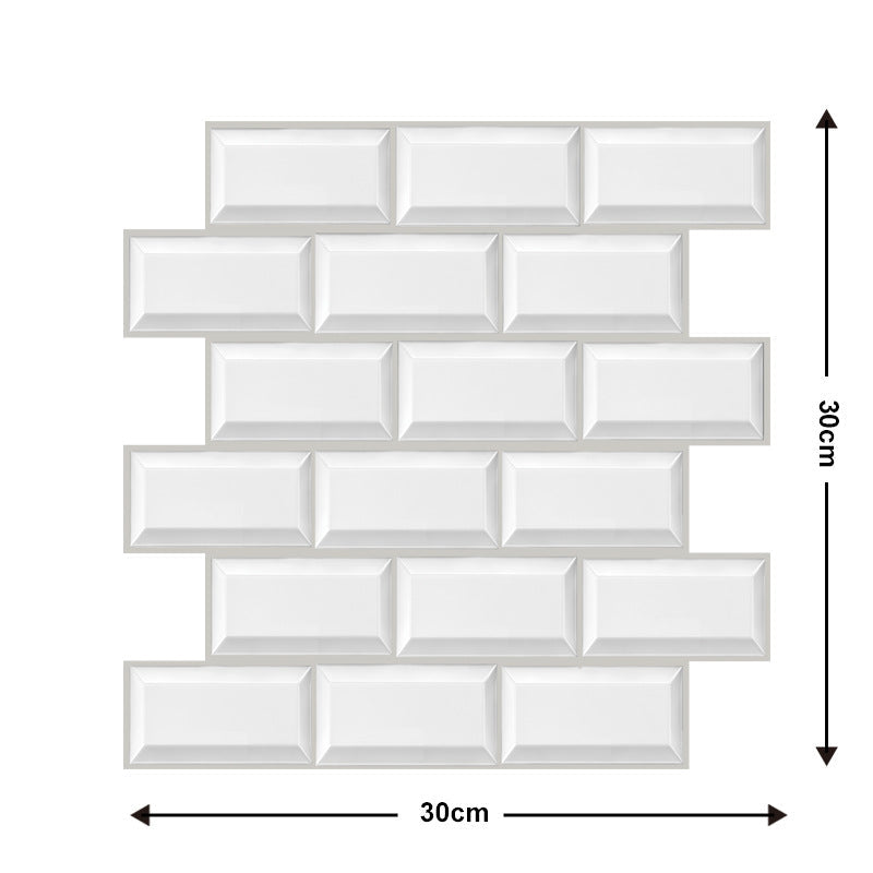 Colorful 3D Wall Art Decals Tiles