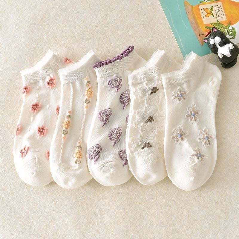 Breathable Mesh Sports Ankle Socks