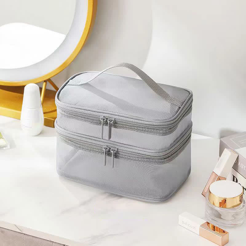 Breathable Hanging Storage Bag Bathroom Organizer