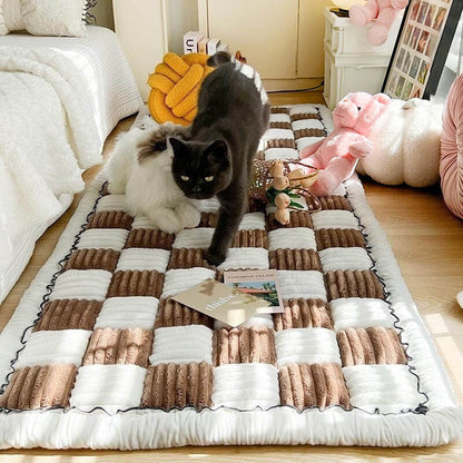 Soft Plush Pet Bed Fleece Dog Sofa Cover