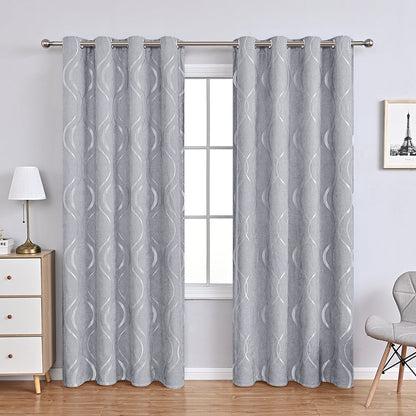 Delicate Pastel Flower Window Curtains