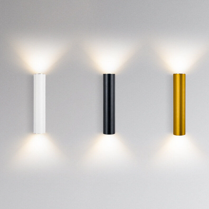 Contemporary Slim LED 2-Light Wall Lamp - Luxicro