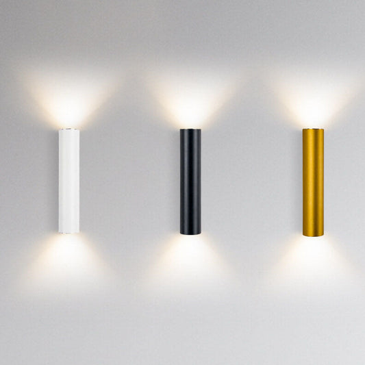 Contemporary Slim LED 2-Light Wall Lamp - Luxicro