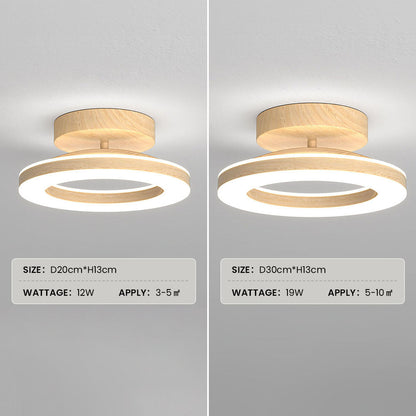 Round LED Overhead Light for Hall and Entrance