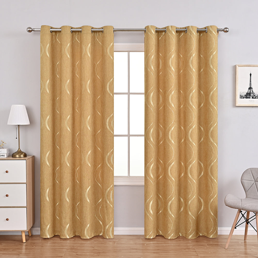 Delicate Pastel Flower Window Curtains