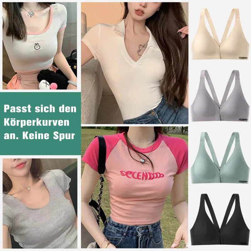 Comfortable Front Buckle Supportive Bra