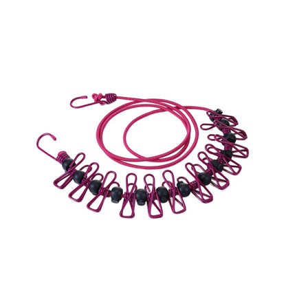 Compact Folding Travel Clothes Rack