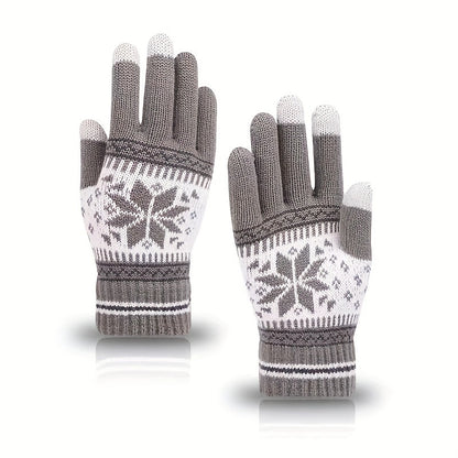 Cozy Snow Gloves | Soft Winter Pattern
