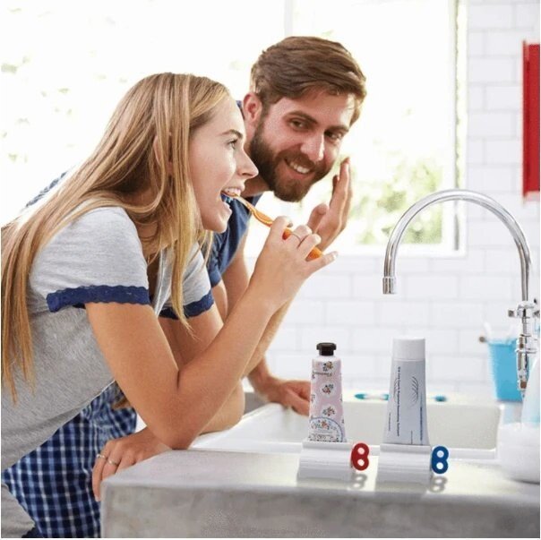 Space Saving Toothpaste Dispenser Tube