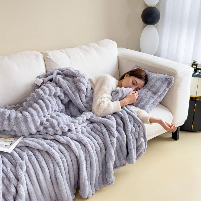 Cozy Warm Fleece Blanket for Winter Nights
