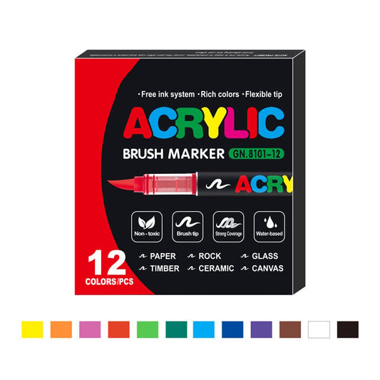 Bright Color Art Paint Marker - Luxicro