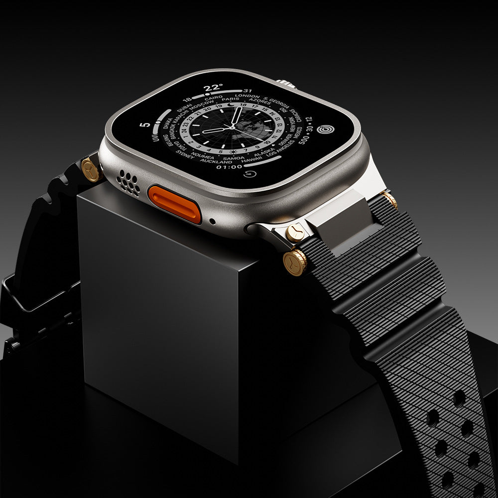 Premium Soft Apple Watch Silicone Strap