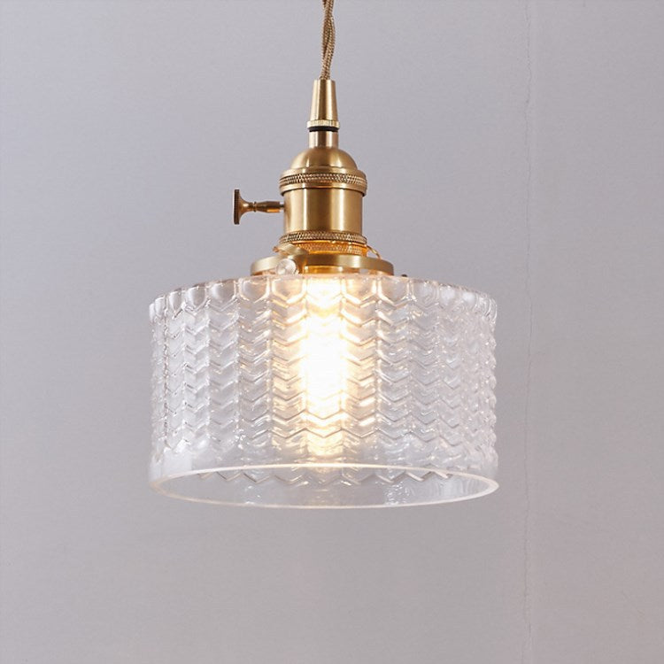 Classic Antique Metal Globe Hanging Lamp