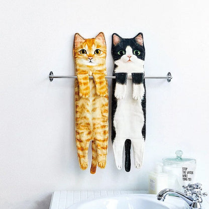 Cute Cat Summer Towel