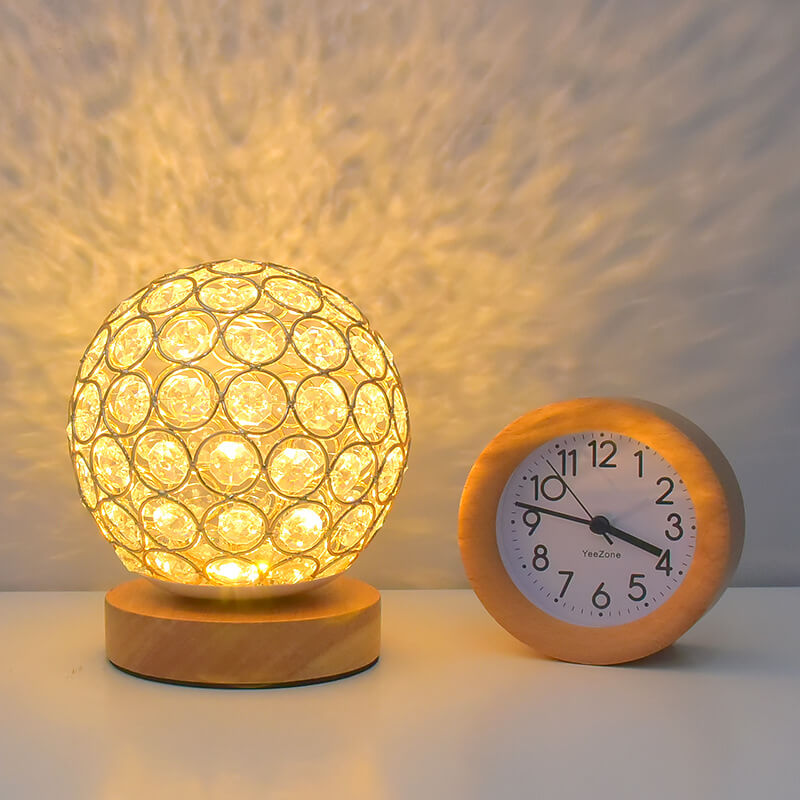Compact USB Desk Lamp with Warm LED Light