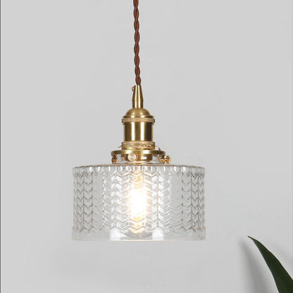 Classic Antique Metal Globe Hanging Lamp