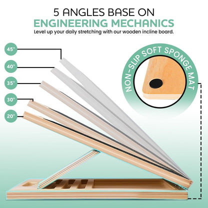 Ergonomic Back Support Standing Desk Board