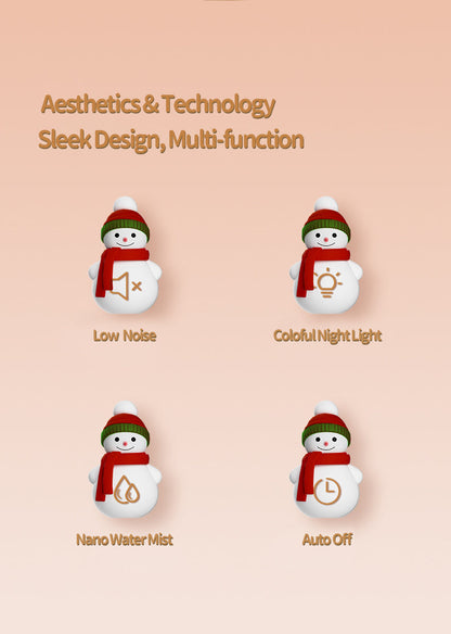 Festive Holiday Mini USB Humidifier