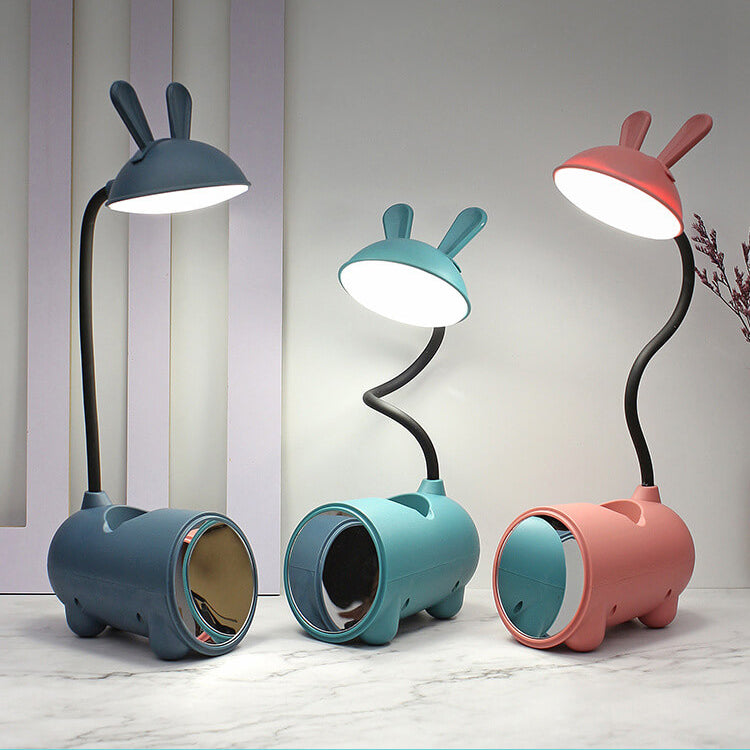 Stylish LED Desk Lamp with USB Port and Pen Holder