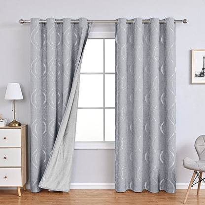 Delicate Pastel Flower Window Curtains - Luxicro